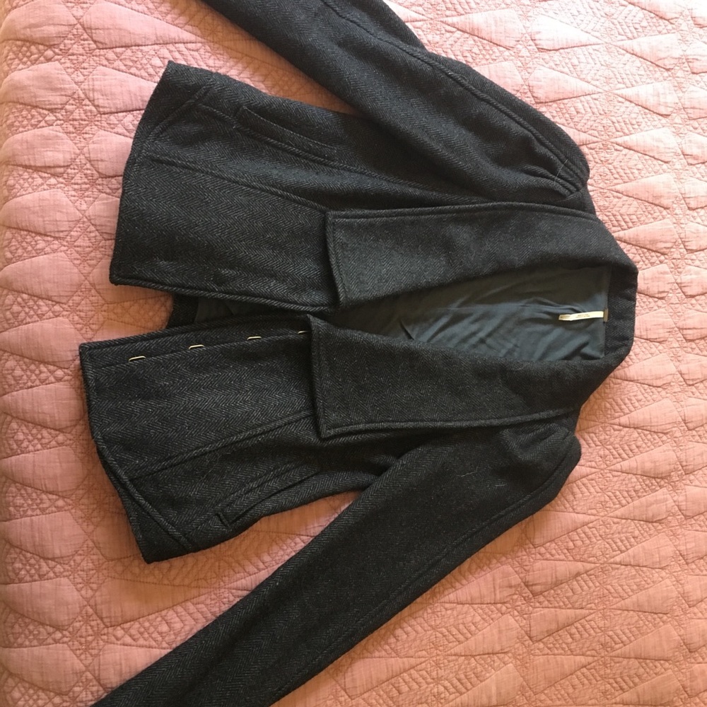 Free People Herringbone Blazer
